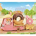 Calico Critters Dip Dip Donuts Wagon