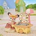 Calico Critters Dip Dip Donuts Wagon