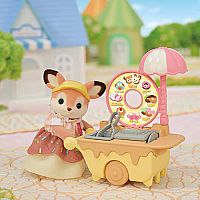 Calico Critters Dip Dip Donuts Wagon