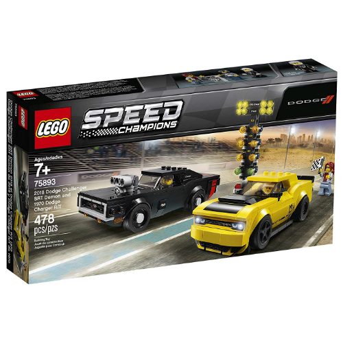 Lego Speed 2018 Dodge Challenger Srt Demon Amp 1970 Dodge
