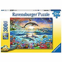 Dolphin Paradise 300 Pc Puzzle