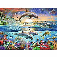 Dolphin Paradise 300 Pc Puzzle