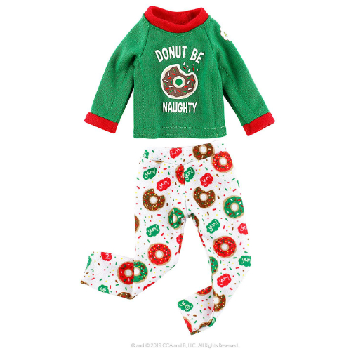 Elf On The Shelf Claus Couture Donut Be Naughty Pjs Smart Kids Toys