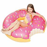 Giant Frosted Donut Pool Float