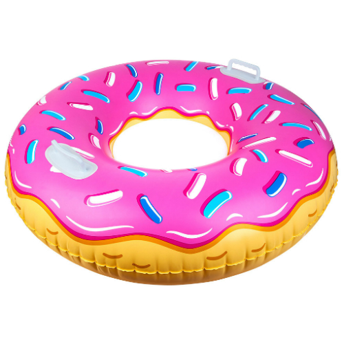 sand and summer sprinkle donut tube