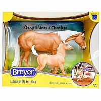 Breyer Ebony Shines and Charlize