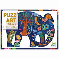 Puzz'Art Elephant Puzzle 150 Pc