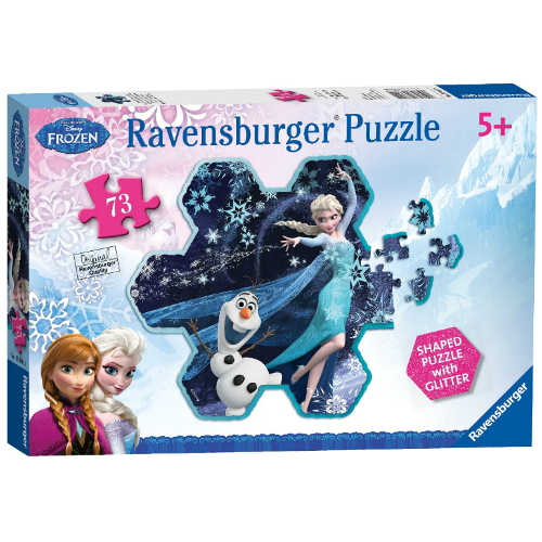 Disney's Frozen Elsa's Snowflake 73 Piece Puzzle Smart Kids Toys