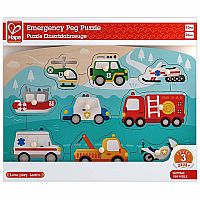 Hape Emergency Peg Puzzle