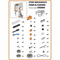 Engino Mechanics Cams & Cranks