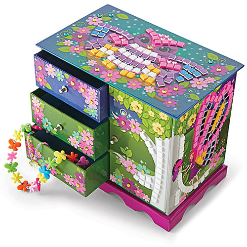 Sticky Mosaics Fairy Forest Jewelry Box Smart Kids Toys