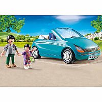 Playmobil Family With Car