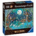 Fantasy Forest 500 Pc Wooden Puzzle