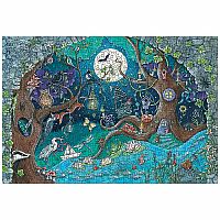 Fantasy Forest 500 Pc Wooden Puzzle