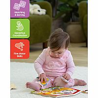 Wooden Farm Easy-Grasp Peg Puzzle