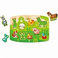 Hape Farmyard Peg Puzzle