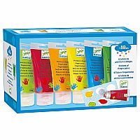 Djeco Finger Paint Classic Tubes