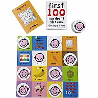 First 100 Numbers Shapes Bingo Game