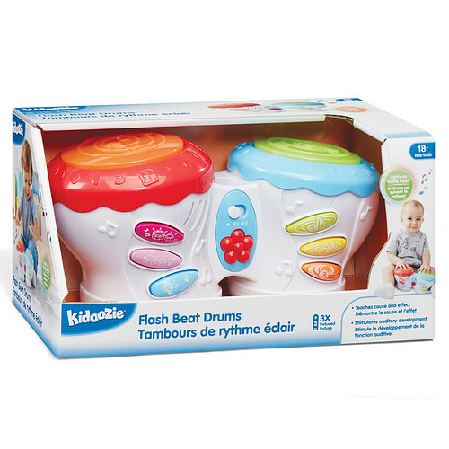 Kidoozie Flash Beat Drums Smart Kids Toys