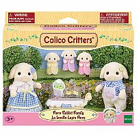 Calico Critters Flora Rabbit Family 