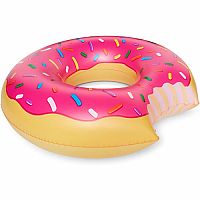 Giant Frosted Donut Pool Float
