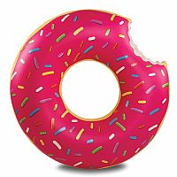 Giant Frosted Donut Pool Float