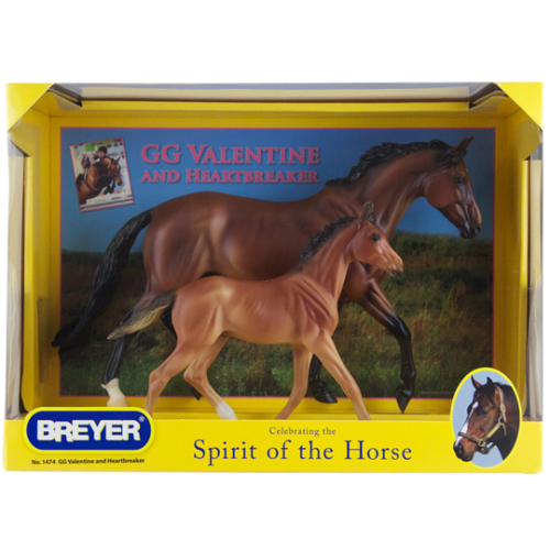 Breyer GG Valentine & Heartbreaker Smart Kids Toys