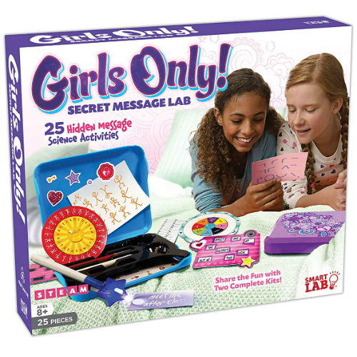 Girls Only! Secret Message Lab Smart Kids Toys