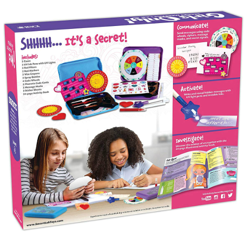 Girls Only! Secret Message Lab Smart Kids Toys