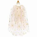 Golden Glam Party Cape - Size 4/6
