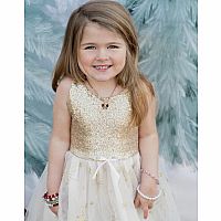 Glam Party Gold Dress Size 5/6