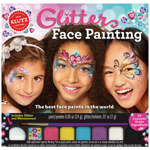 Klutz Glitter Face Painting Smart Kids Toys
