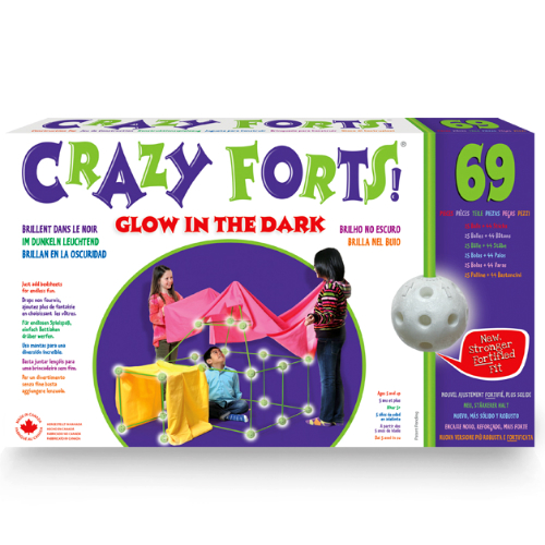 Crazy Forts Glow in the Dark Smart Kids Toys