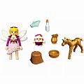Playmobil Golden Unicorn Foal with Fairy