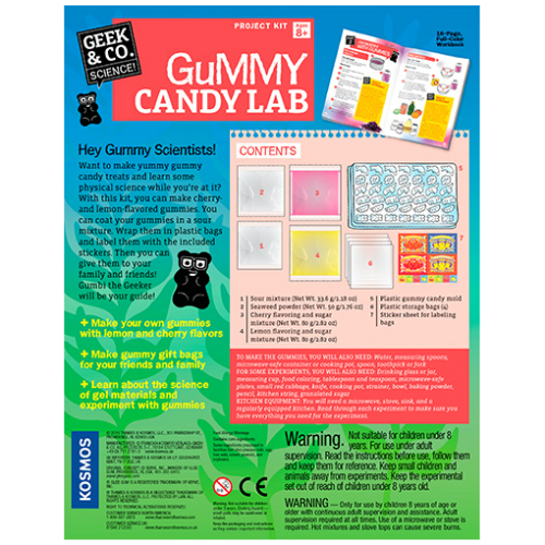 Geek & Co. Gummy Candy Lab Smart Kids Toys