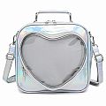 Clear Heart Laser Bag