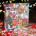 Holiday Village 1000 Piece Puzzle