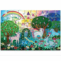 Holographic Sparkling Unicorn Puzzle 60 Piece