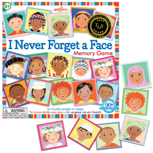 I Never A Face Memory Game Smart Kids Toys