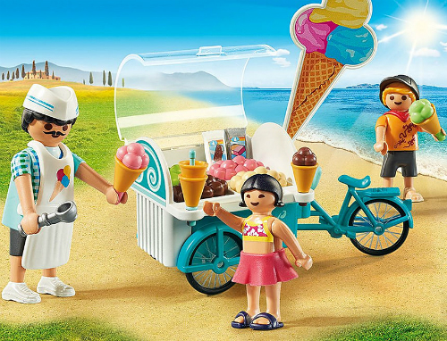 playmobil 70279 family fun waterfront ice cream shop