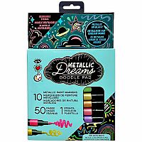 iHeartArt Metallic Dreams Doodle Pad
