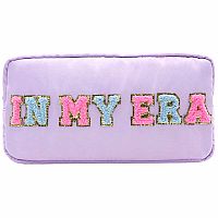 In My Era Varsity Zipper Pouch