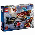 LEGO Iron Man Car & Black Panther vs. Red Hulk