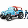 Bruder Jeep Cross Country Racer w/ Driver