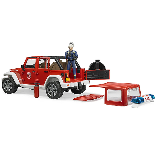 bruder fire brigade figure set