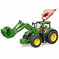 Bruder John Deere Tractor 7R 350 with Front Loader