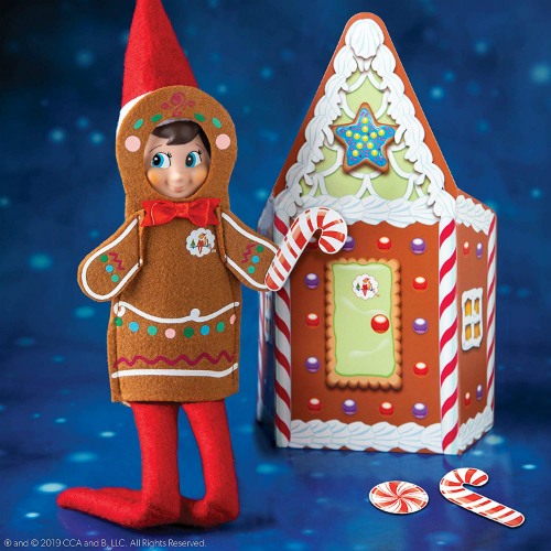 The Elf On The Shelf Claus Couture Jolly Gingerbread Set Smart