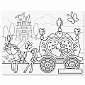 Jumbo Princess & Fairy Coloring Pad