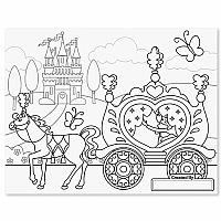 Jumbo Princess & Fairy Coloring Pad