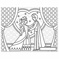 Jumbo Princess & Fairy Coloring Pad
